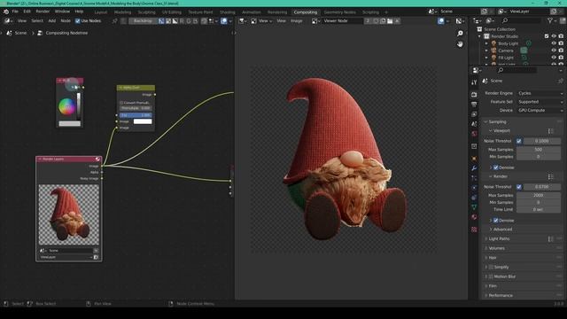 12 Rendering the Gnome