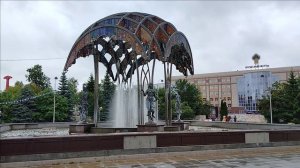Тюмень. Фонтан на Цветном бульваре