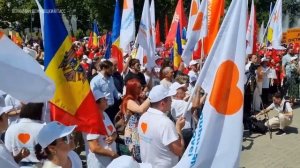 В Кишиневе прошла акция протеста против Санду