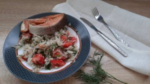 Салат с белокочанной капустой