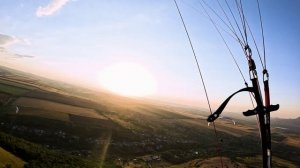 Упражнение "Сова" ч.1. Вечерняя зарядка на параплане на г. Юца. Полёты на параплане в Пятигорске