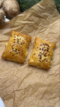 Хрустящие ПП пирожки из рисовой бумаги с творогом и сыром 🤤