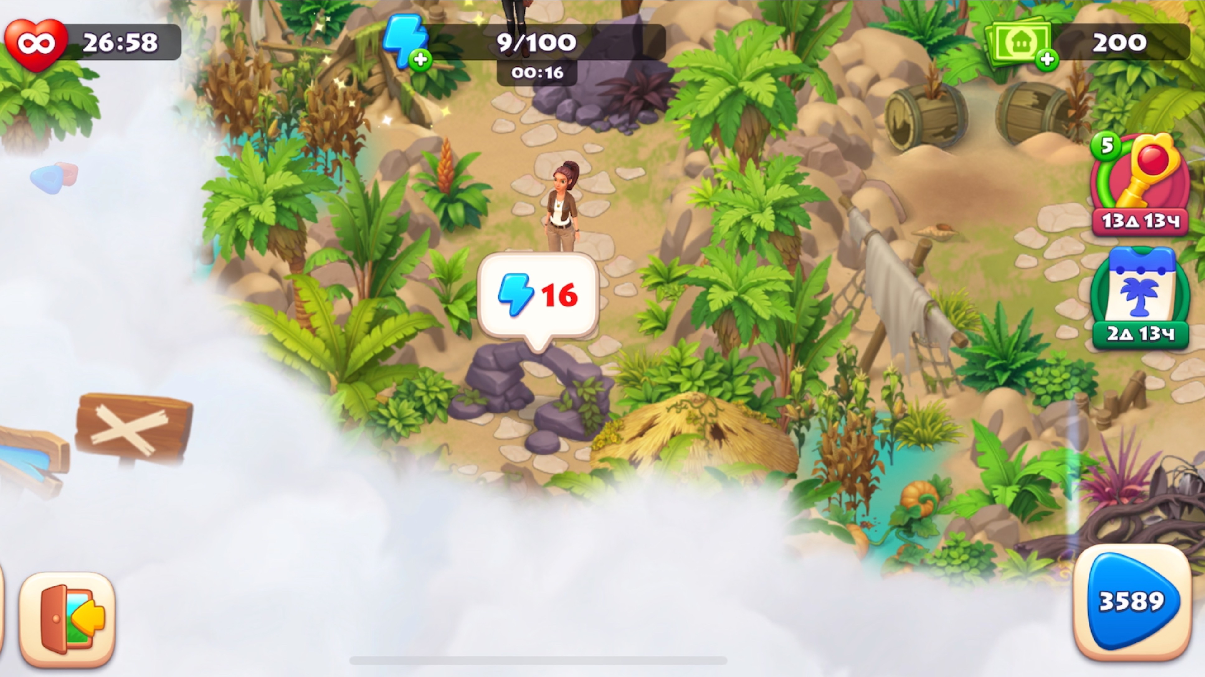 Township прохождение «без бустеров никак» Последнее пророчество Тратим алмазы смотреть онлайн