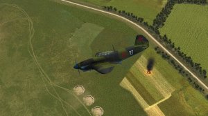 Як-1 против Bf109.