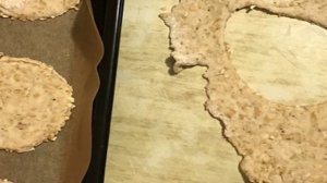 Быстрое галетное печенье с отрубями