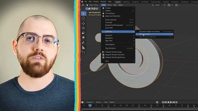 590576-1 - Introduction - Blender 3D for Beginners Model and Animate a 3D Logo