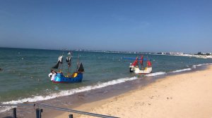 По Крыму пешком по Евпатории: пляжи, набережные, санатории, улочки, синагога, собор, мечеть, кенасы,