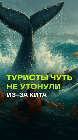 Лодка с туристами пошла ко дну у берегов Эквадора — кит решил показать акробатику