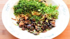 Быстрый пирог с маслятами