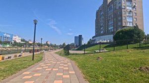 Велодорожка. Иваново. Набережная реки Уводь. Левая сторона. Часть 1