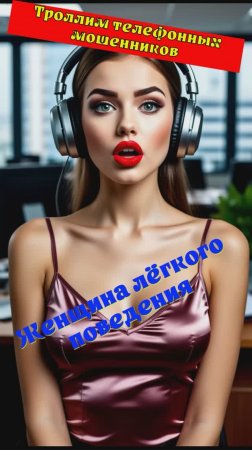 Лилёлия. Женщина легкого поведения. Телефонное мошенничество