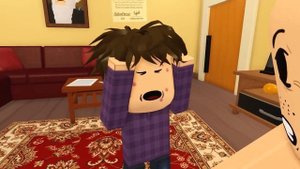 Глупый парень: обычная тема (минус) @cooldadru #мем #роблокс #минус