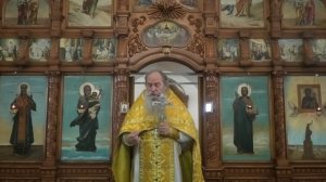 Проповедь отца Павла. Неделя 7-я по Пятидесятнице. 27.07.25
