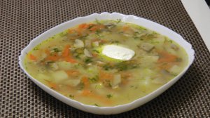 Как приготовить Грибной Суп вкусно рецепт.
