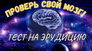 Проверь свою эрудицию -  выдержит ли твой мозг.