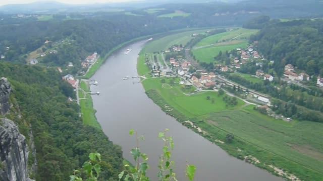 Германия, Бастай (Саксонская Швейцария) - на смотровых площадках.