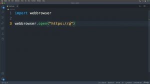 234. Модуль webbrowser.