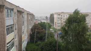 Гроза за моим окном ливень