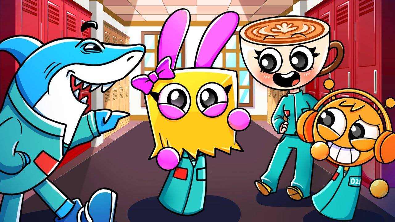 Пинки ЗАСТАВИЛИ ПРЯТАТЬ ЛИЦО в SQUID GAME 3?! Анимация Спрунки из Суперсемейки смотреть онлайн