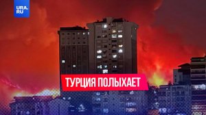 Турция полыхает: в провинции Бурса лесные пожары достигли населенных пунктов