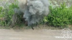 Уничтожение 120-мм миномета ВСУ огнем 152-мм самоходной пушки  2С5«Гиацинт-С»Южной группировки войск