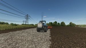 Работа на тракторе ХТЗ Т-150К (Farming simulator 25)