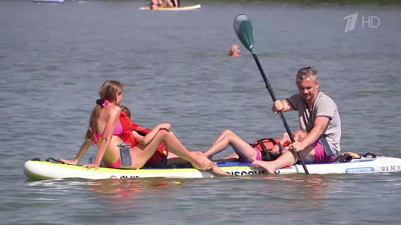 Сильная жара приходит в столичный регион