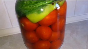 Маринованные помидоры на зиму! Рецепт: Помидоры "Любимые"🍅🍅🍅