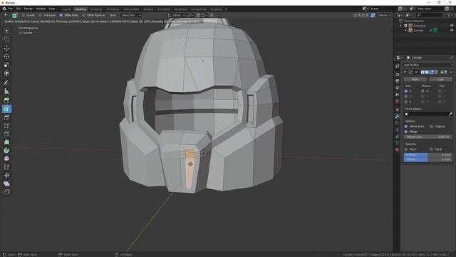 04. Rough Model - Adding Indents
