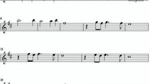 Сумерки. Ноты. Саксфон -Тенор.