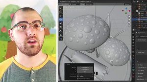 Blender 3D for Beginners- Model a Mushroom Terrarium - Harry Jones