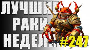 ЛРН выпуск №247 🤪 ИДЕАЛЬНОЕ РАКООБРАЗИЕ и ЧЕТЫРЕ ОТМЕТКИ НА СТВОЛЕ [Лучшие Раки Недели]