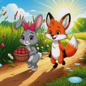 2 СПЕШИТЕ ДЕЛАТЬ ДОБРО ! СКАЗКА " ЗАЙЧИК И ЛИСИЧКА"