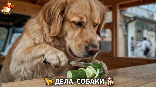 Собака друг человека и повседневная жизнь (65)