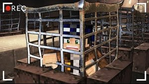 КЛЕТКА наполненная ВОДОЙ. ЛОВУШКА Тайна МЕТРО [Часть 5]- Страшилки Майнкрафт