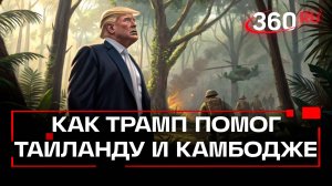 Таиланд согласился на перемирие с Камбоджей. И с этим помог Трамп