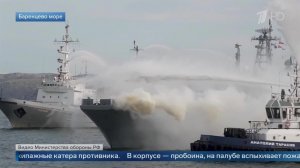 Как проходили учения "Июльский шторм": кадры с Японского, Баренцева, Каспийского морей