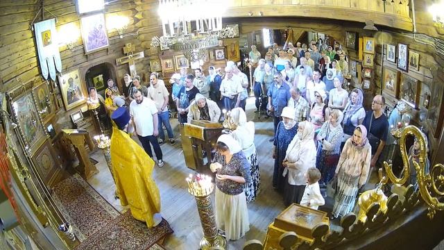 Проповедь на Литургии в Неделю 7-ю по Пятидесятнице. 27.07.2025 г. смотреть онлайн