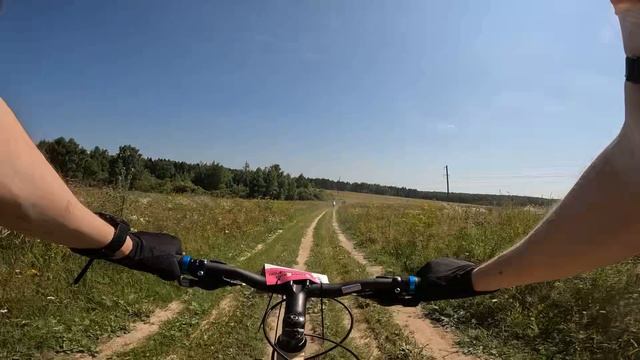 Искупался в пруду на Истринском веломарафоне