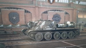 бой на су-100 (мир танков)