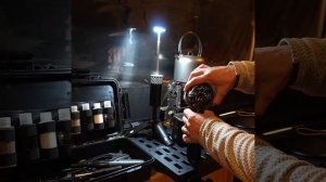 Автокемпинг путешествие на машине с прицепом палаткой на природу