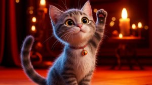 Котик из Dancing Cats зажигает под APT — идеальное попадание в ритм!