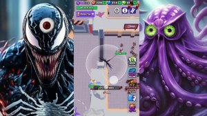 Осьминог ест людей