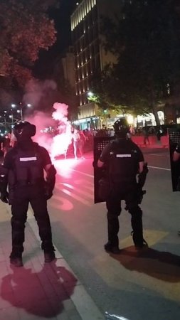 Протест в Сербии