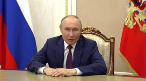 Путин поздравил моряков с Днем ВМФ: видео