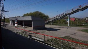 Электропоезд ЭД9М-0154. Покатушки от Алтайской до Развилки.