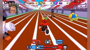 Играю в Симулятор гонок Roblox