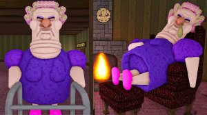 Обби: Дом Бабушки! Пытаюсь выжить!