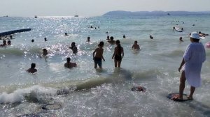 Кабардинка , июль, море .