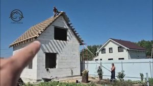 Постройка бани из газоблока | Щелково, часть 2 | СтройВерх-рф